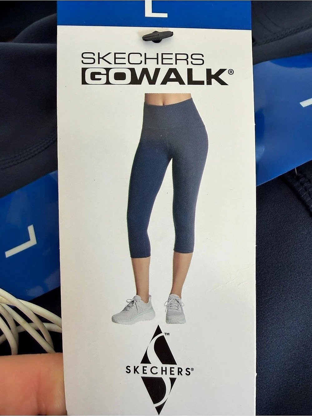 Skechers GOwalk Leggings in Black Size Large NWT